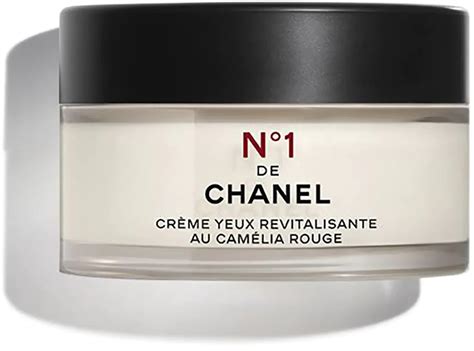 chanel creme yeux revitalisante au camelia rouge|chanel red camellia cream.